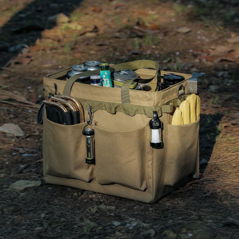 Outdoor Camping Large Capacity Multifunctional Collapsible Storage Handbag Outs Paw