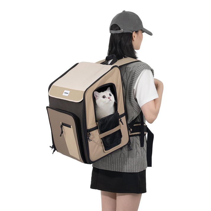 Expandable Multi Pet Backpack Carrier