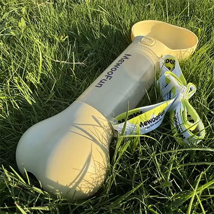 Daily Walking Dog Portable Water Bottle