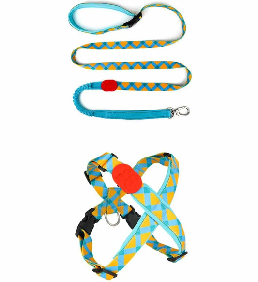 HiDREAM Dog Harness and Dog Leash Bundle Set Outs paw