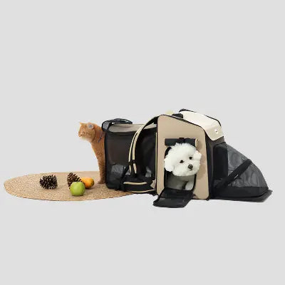 HiDREAM Expandable Multi Pet Backpack Carrier Outs Paw