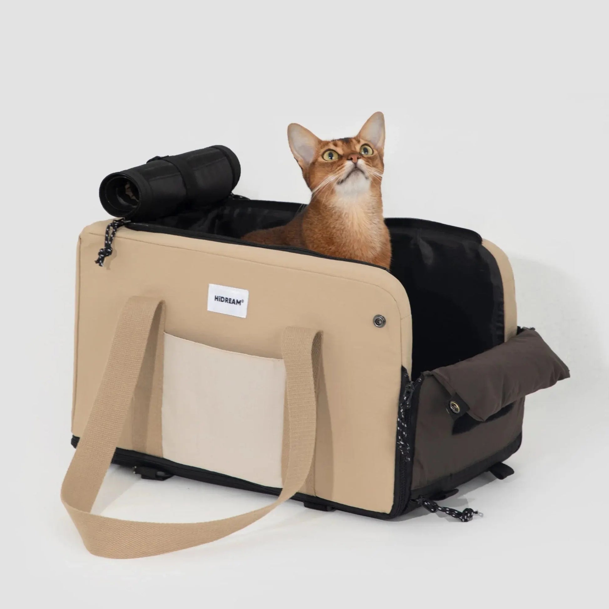 HiDREAM Portable Car Pet Carrier Outs Paw